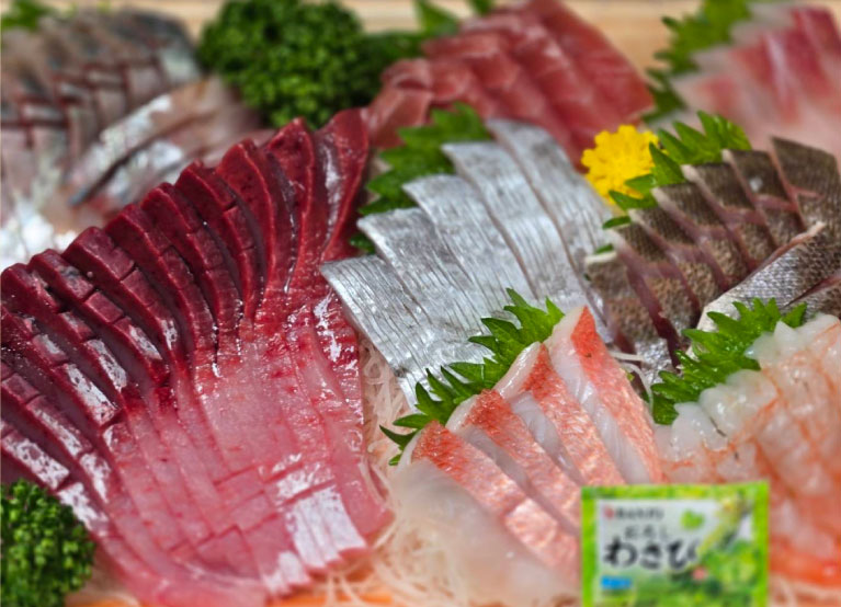 店頭のお魚は無料で調理いたします